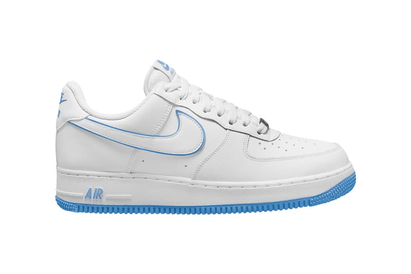 Nike Air Force 1 Low White/University Blue Release Hypebeast