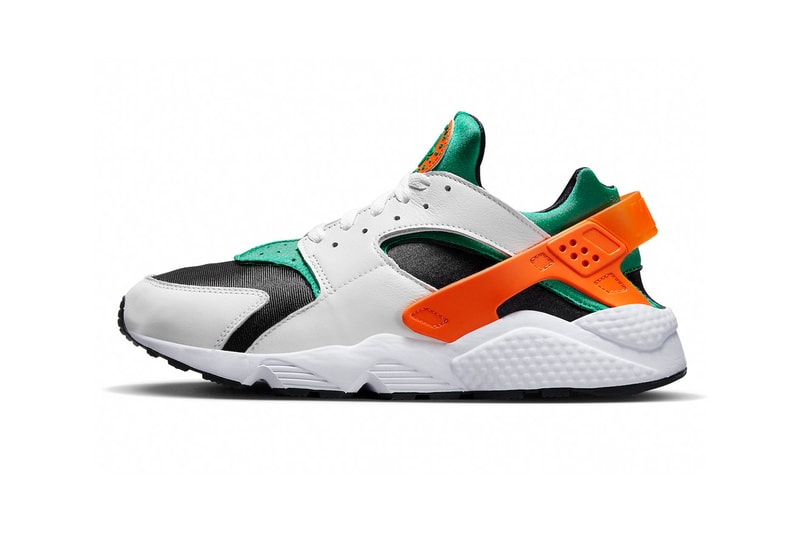 Nike Air Huarache “Miami Hurricanes” DD1068-111 Release Information sneakers footwear hype menswear Florida university