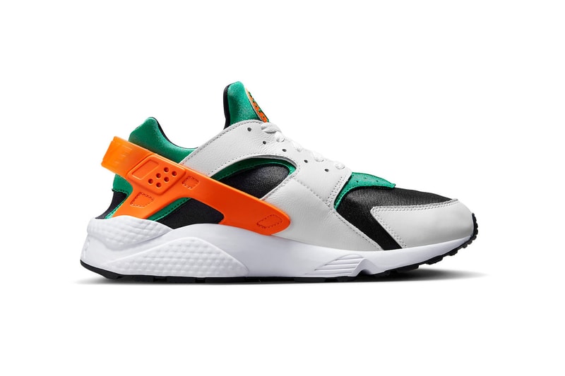 Nike Air Huarache “Miami Hurricanes” DD1068-111 Release Information sneakers footwear hype menswear Florida university