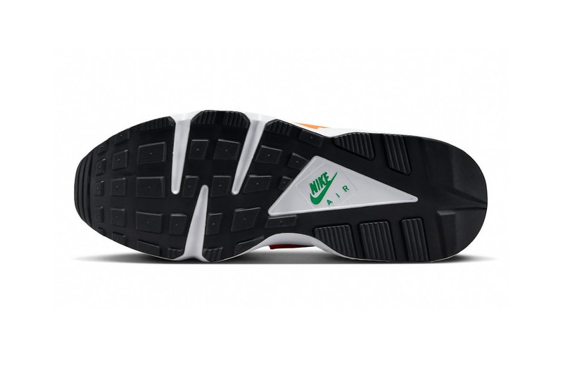 Nike Air Huarache “Miami Hurricanes” DD1068-111 Release Information sneakers footwear hype menswear Florida university