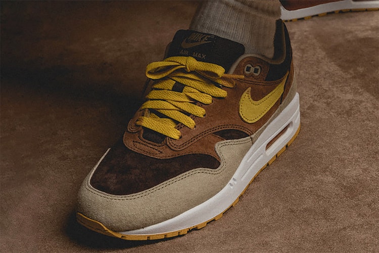 Nike Air Max 1 "Ugly Duckling" Gets Dressed With a "Pecan/Yellow Ochre" Scheme