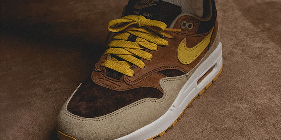 Nike Air Max 1 "Ugly Duckling" Gets Dressed With a "Pecan/Yellow Ochre" Scheme