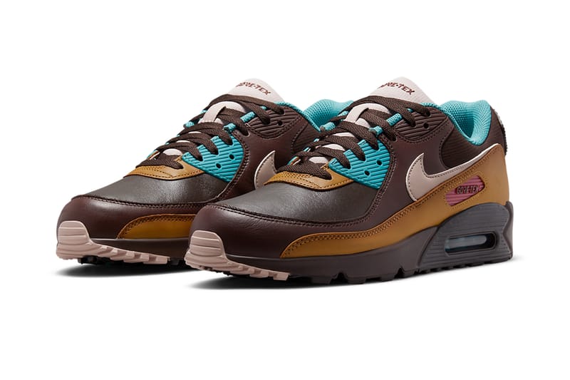 womens air max 90 brown