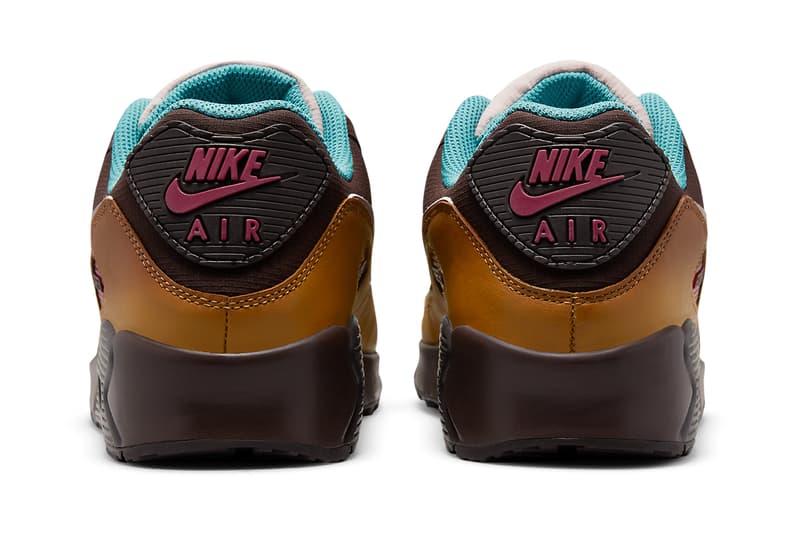 nike air max 90 gore tex velvet brown DJ9779 200 release date info store list buying guide photos price 