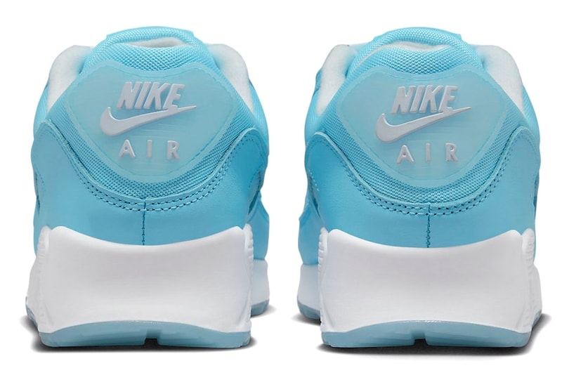 Nike Air Max 90 Ocean Bliss Blue White Swoosh Sneakers Trainers Footwear USD Air Unit 