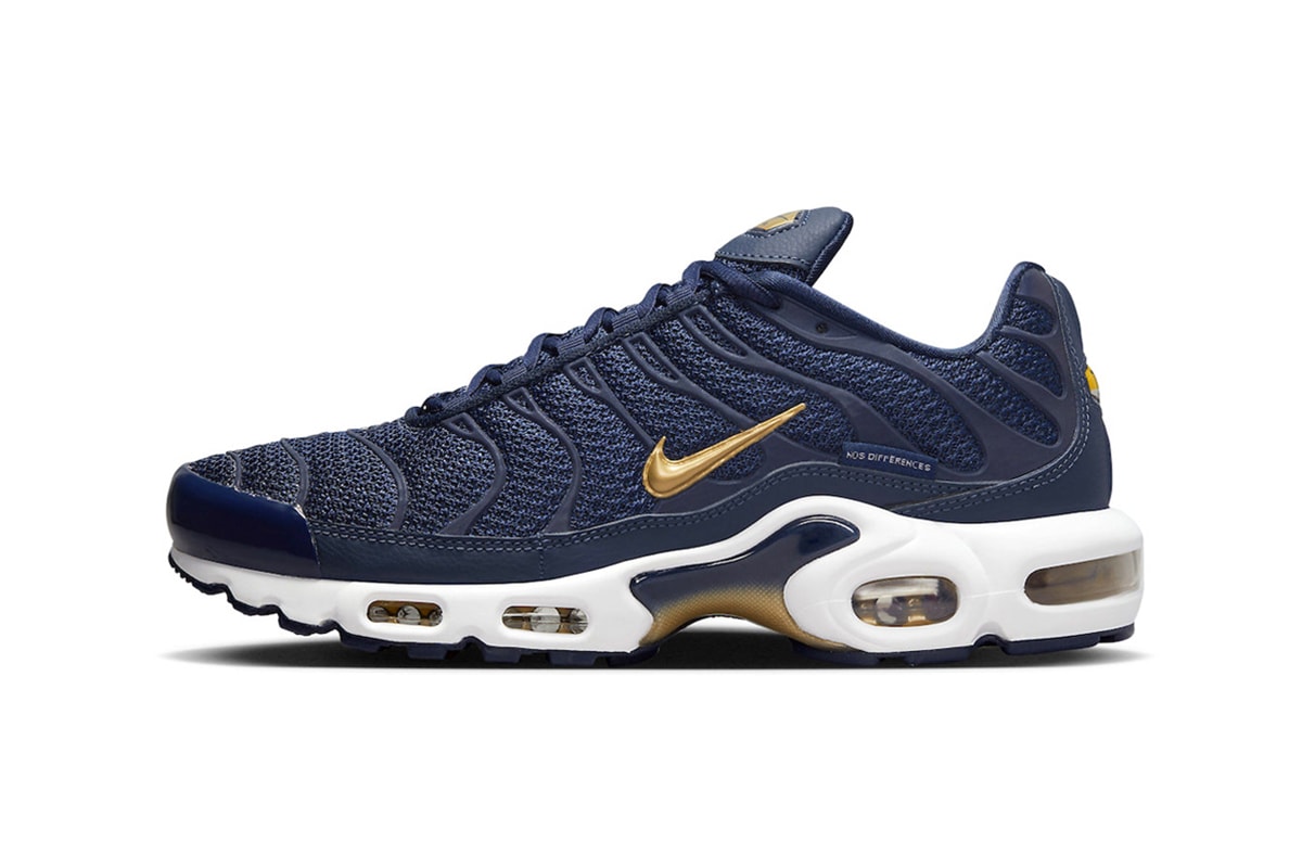 Nike Air Max Plus Celebrates the Fifa World Cup With "French Football Federation" FB3350-400 soccer 2022 fff paris french team national swoosh