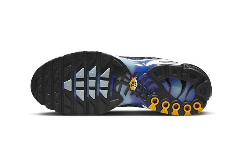Nike Brings Back "Kiss My Airs" in the Air Max Plus FD9755-001 silver safari print tongues tn branding swoosh shoes technical
