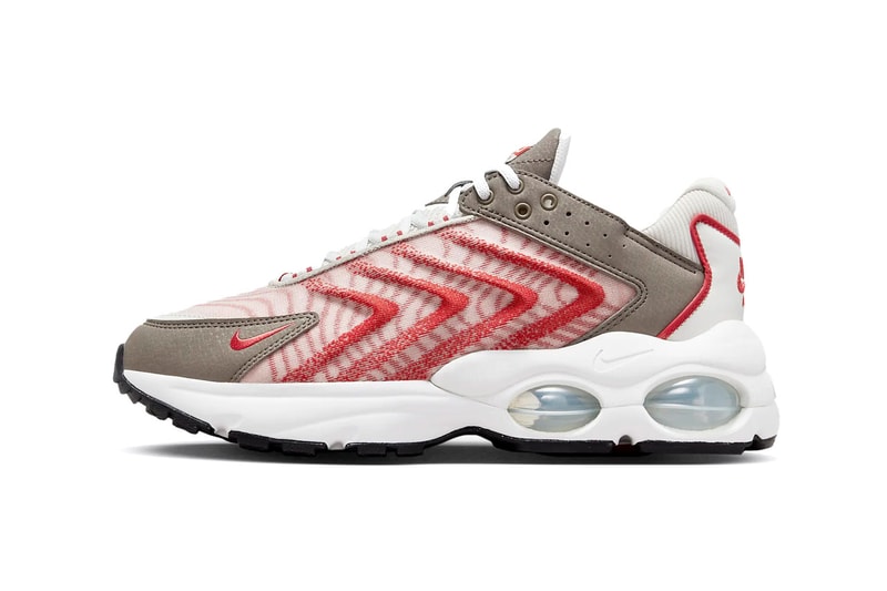 Nike Air Max TW Clay Red Sneakers Tailwind Shoes Trainers Sports Leisure Red Summit White Olive Grey Swoosh
