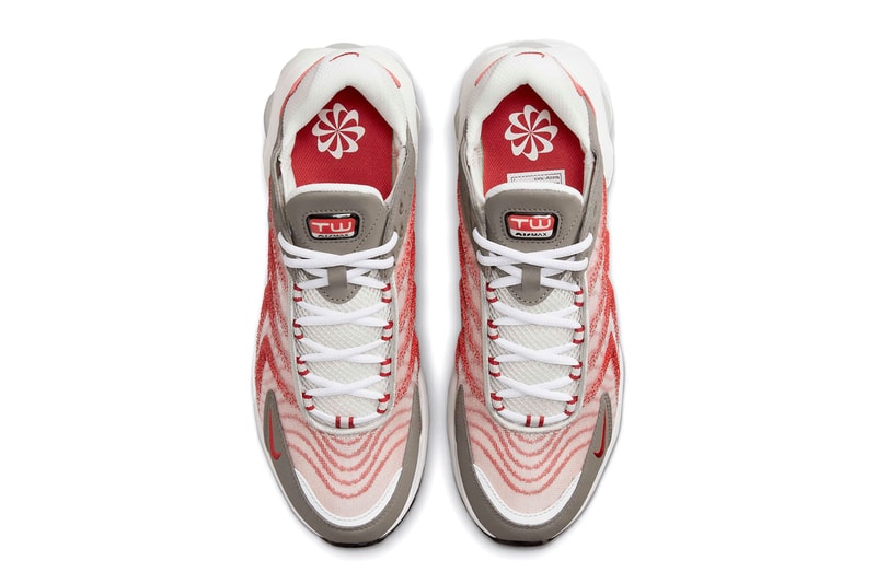 Nike Air Max TW Clay Red Sneakers Tailwind Shoes Trainers Sports Leisure Red Summit White Olive Grey Swoosh