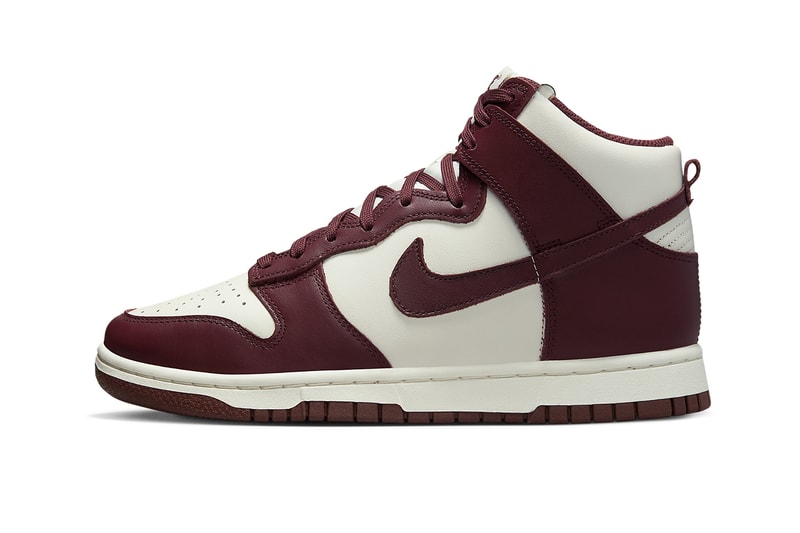 nike dunk high burgundy crush sail DD1869 601 release date info store list buying guide photos price  