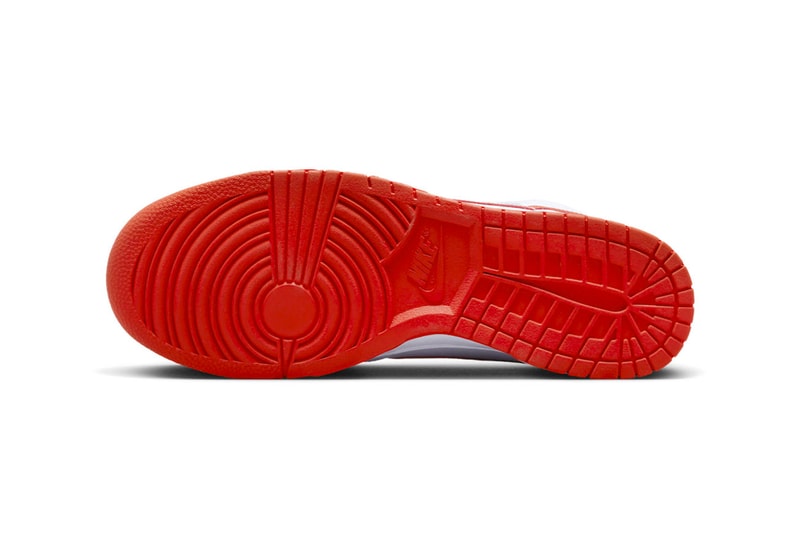 Official Look at the Nike Dunk High "Picante Red" DV0828-100 spring 2023 sneakers white high tops swoosh shoes