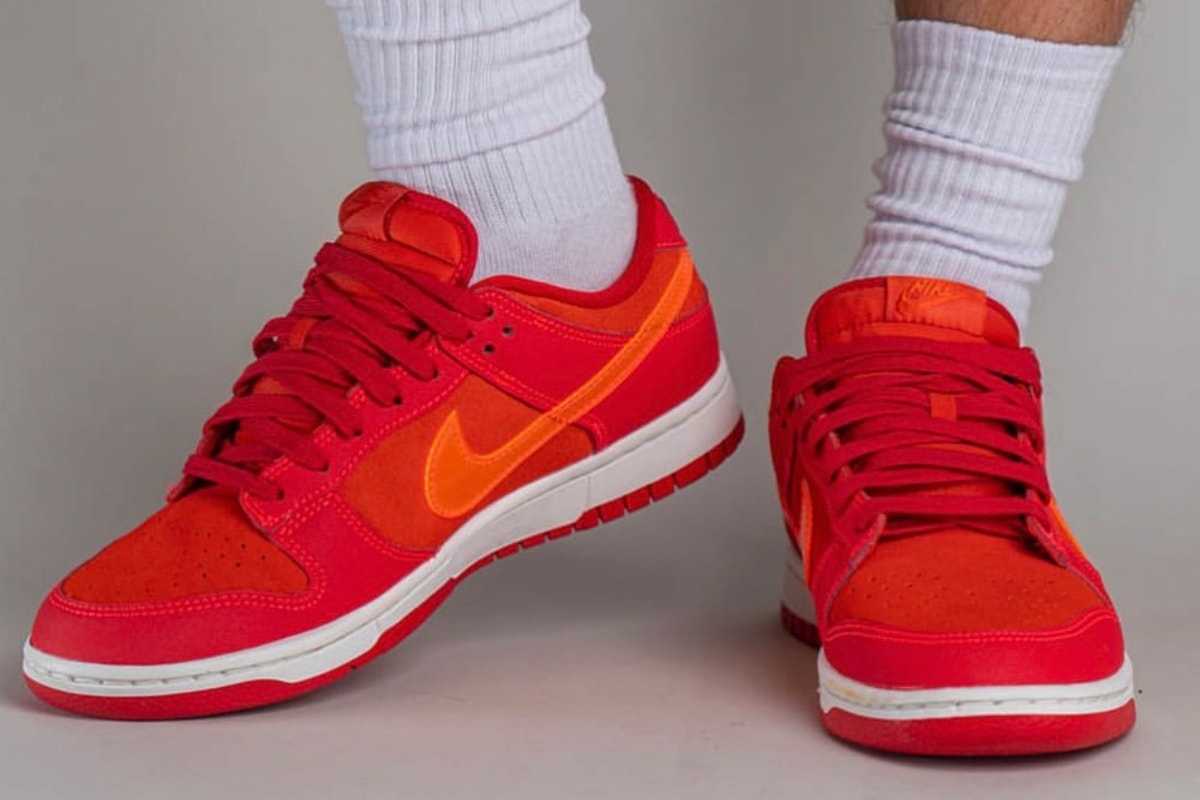 On-Feet Look at Nike Dunk Low 