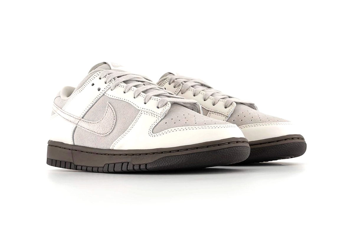 First Look at the Nike Dunk Low "Ironstone" spring 2023 Phantom/Light Iron Ore FD9746-001 release info 