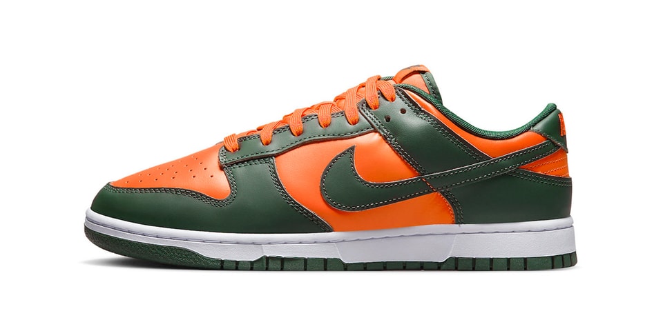Nike Dunk Low Pays Tribute to the "Miami Hurricanes"