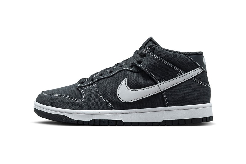 Nike Dunk Mid “Off Noir” DV0830-001 Release Information swoosh menswear footwear sneakers