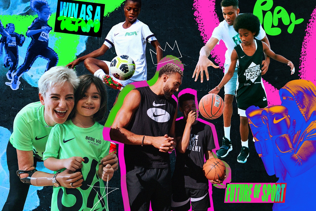 nike play charity initiative sport future of sport marcus rashford football giannis basketball nba