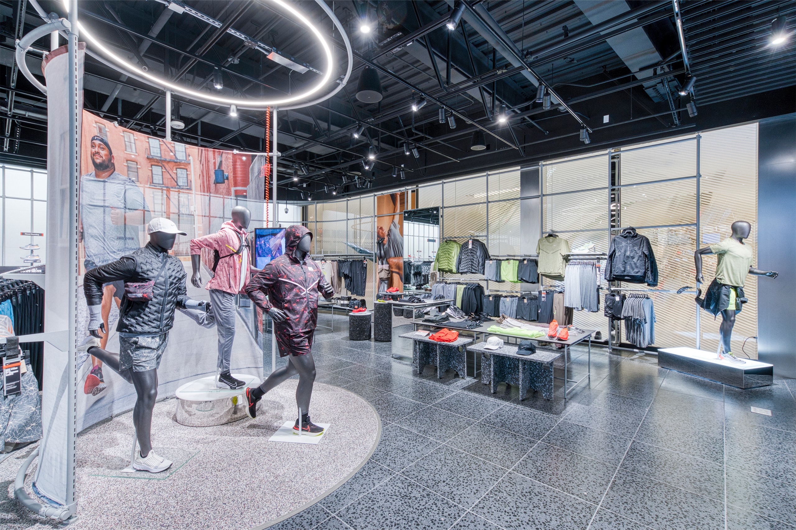 Nike Rise Aventura concept store in North america digital innovation training running basketball swoosh news info