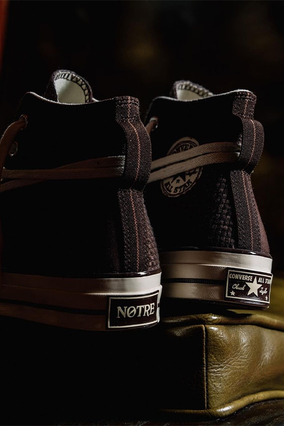 Notre x Converse Collaboration Release Information sneakers footwear Chicago hype chuck 70