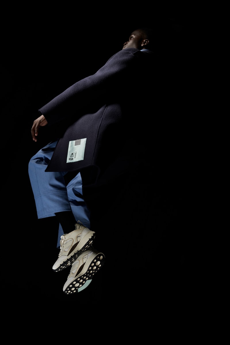 OAMC Footwear Collection Fall Winter 2022 Sneakers Shoes Aurora Runner Cosmo Sneaker Black White Grey Yellow 