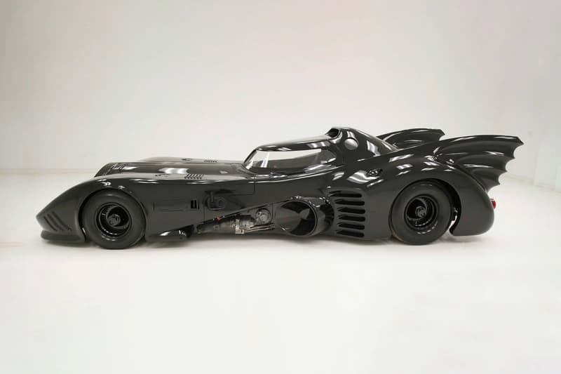 Batman Batmobile Tim burton 1989 movie for sale black yellow julian caldow john evans pinewood studios info 