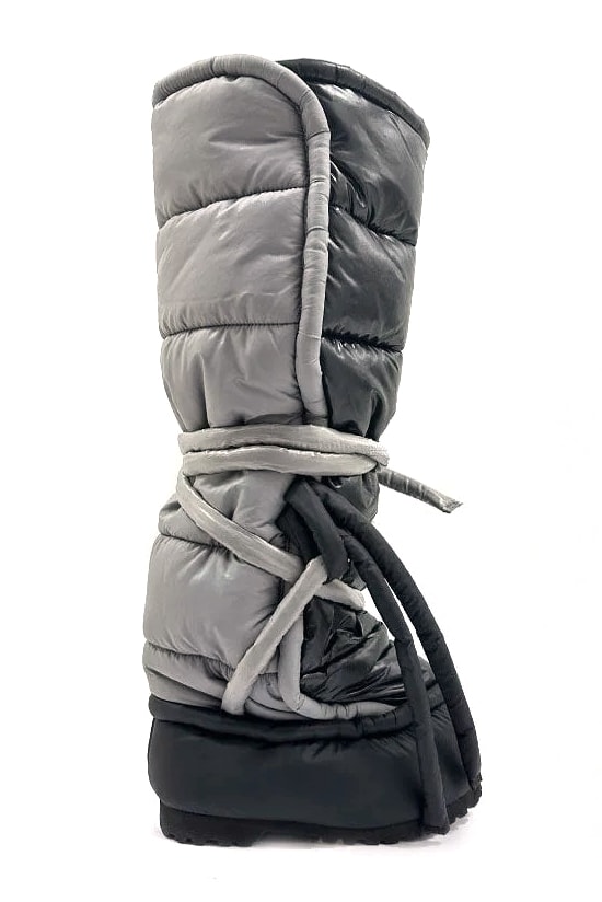 OTTOLINGER MOON BOOT Black Cream High Low Cosima Gadient Christa Bösch Fall 2022 Winter Boots Shoes Futuristic Retro Release Info