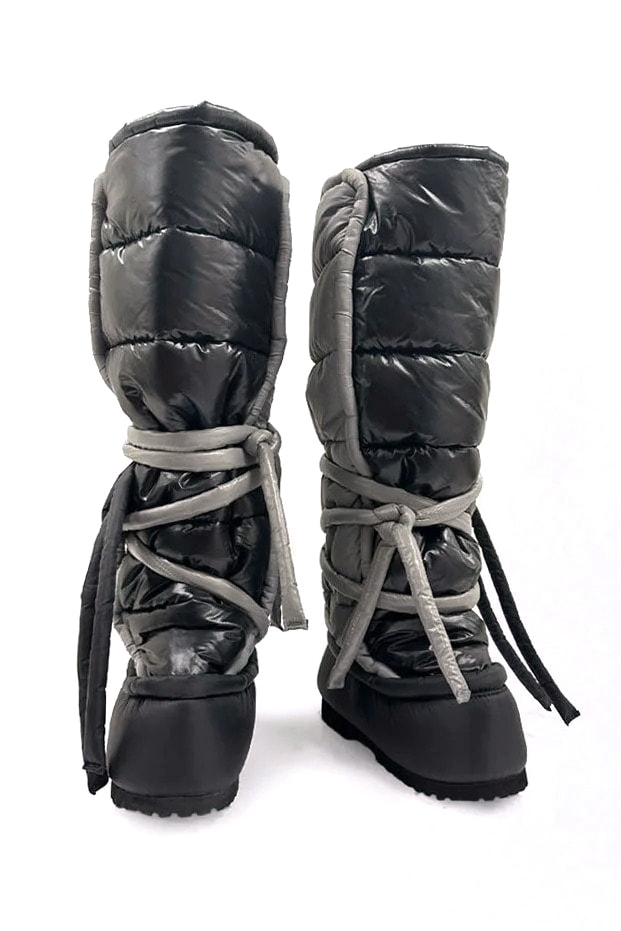 OTTOLINGER MOON BOOT Black Cream High Low Cosima Gadient Christa Bösch Fall 2022 Winter Boots Shoes Futuristic Retro Release Info