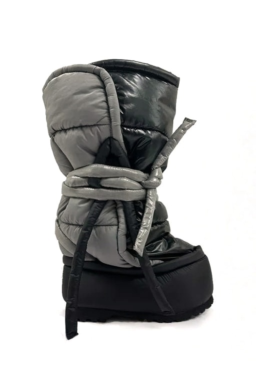 OTTOLINGER MOON BOOT Black Cream High Low Cosima Gadient Christa Bösch Fall 2022 Winter Boots Shoes Futuristic Retro Release Info