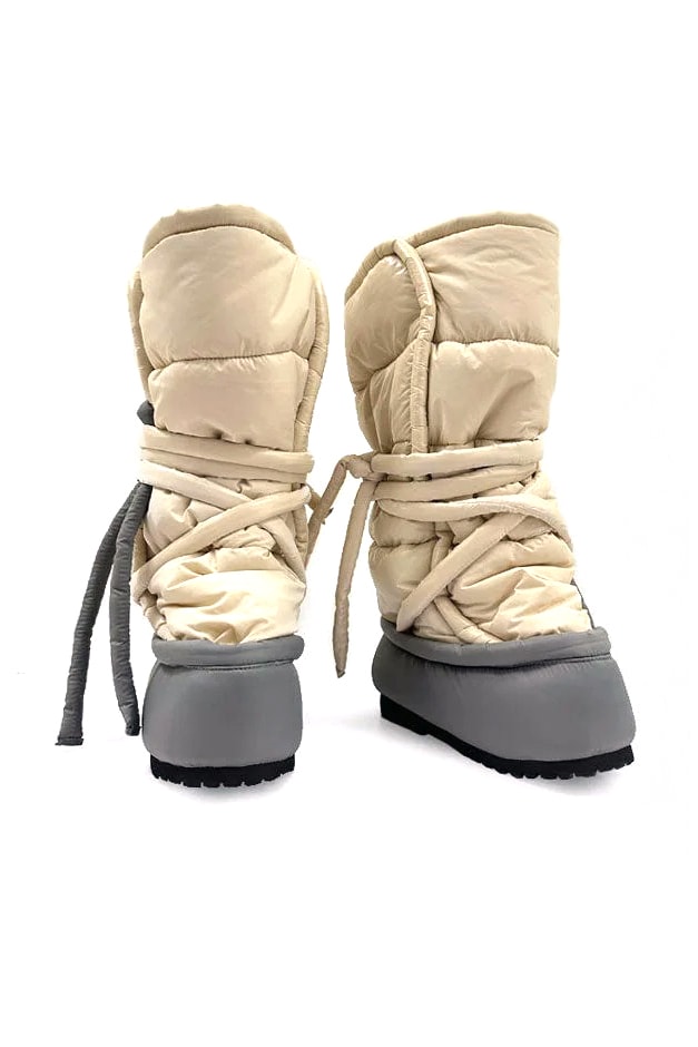 OTTOLINGER MOON BOOT Black Cream High Low Cosima Gadient Christa Bösch Fall 2022 Winter Boots Shoes Futuristic Retro Release Info