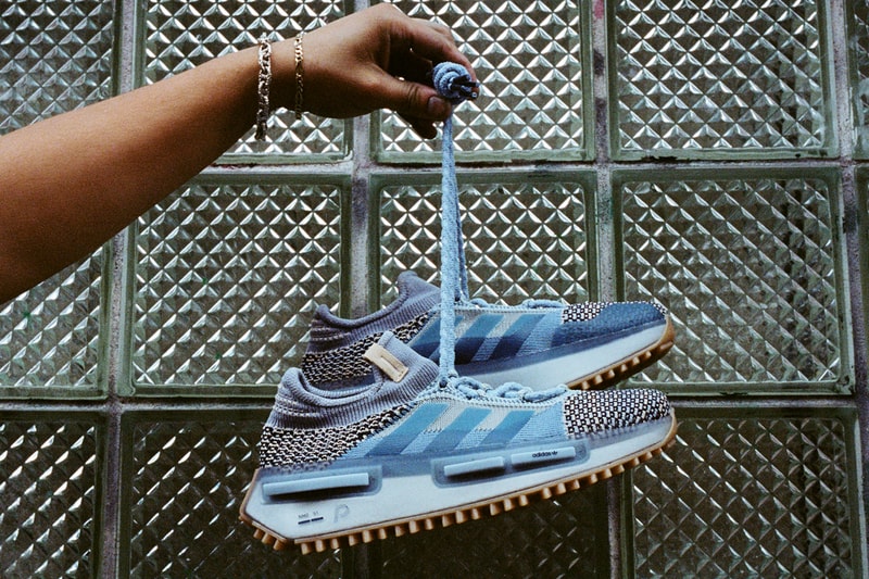 philllllthy adidas originals nmd s1 collaboration FZ5830 ambient sky crew navy altered blue Phillip Leyesa official release date info photos price store list buying guide