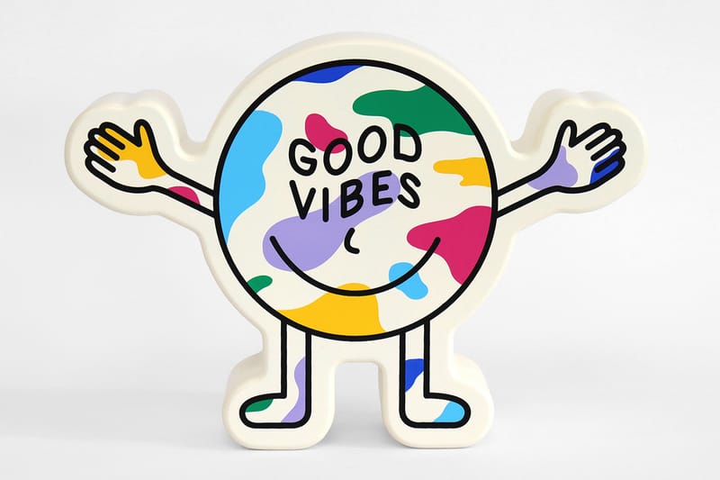 Pieter Ceizer's New Wood Sculpture Brings the 'Good Vibes'