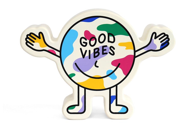 Pieter Ciezer's New Wood Sculpture Brings the 'Good Vibes'