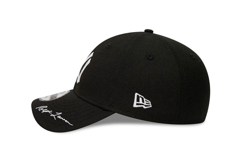 Ralph Lauren New York yankees New Era Black white MLB 49FORTY Pony release info date price