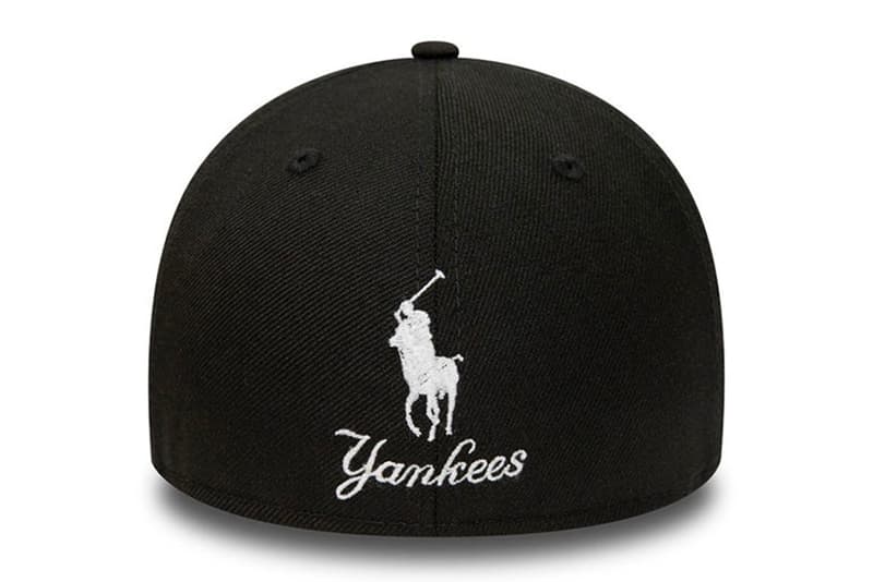 Ralph Lauren New York yankees New Era Black white MLB 49FORTY Pony release info date price