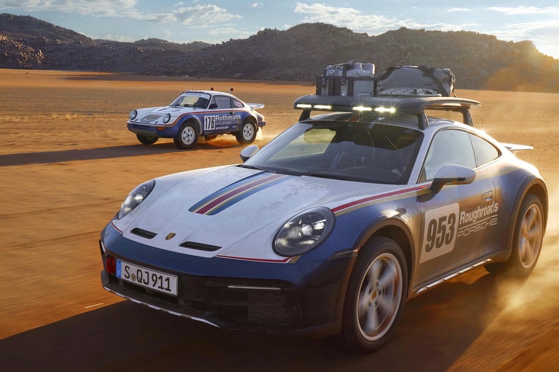 Porsche 911 Dakar Official Reveal First Look Rally Car Sportscar Los Angeles Auto Show Paris-Dakar 