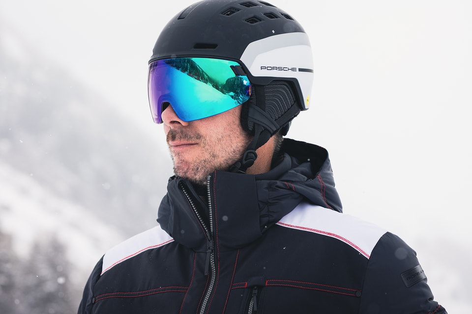 Porsche Design Head Radar Ski Helmet Release