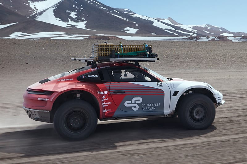 Porsche 911 Prototype Scales Highest Volcano In the World