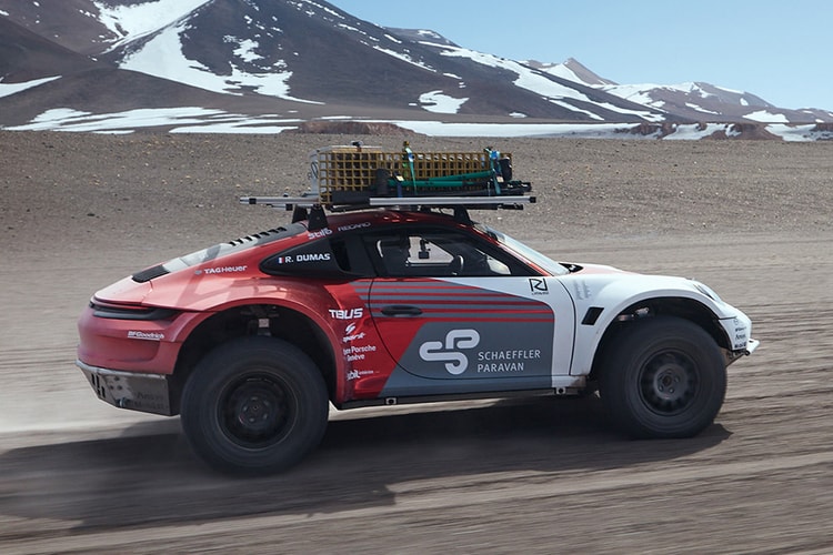Porsche 911 Prototype Scales Highest Volcano In the World