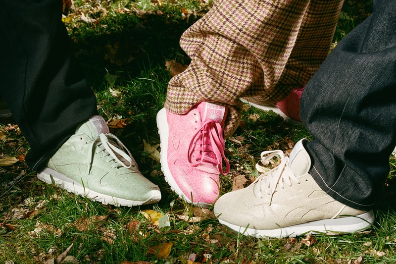 Reebok Eames office collaboration Classic Leather Fiberglass parchment pink seafoam release info date price