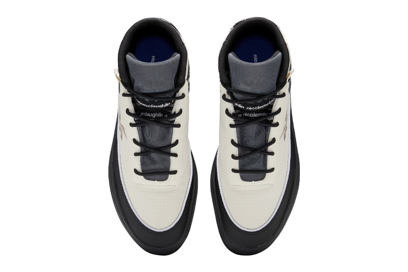Nicole McLaughlin Reebok Club C Geo Mid sneaker footwear hiking pocket mesh nylon release info date price