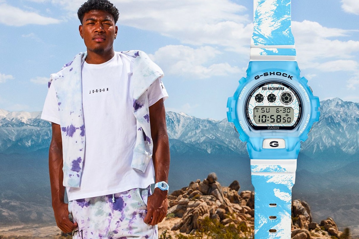 G-SHOCK Pays Homage to Rui Hachimura’s Roots in Latest DW-6900RH-2JR Collab