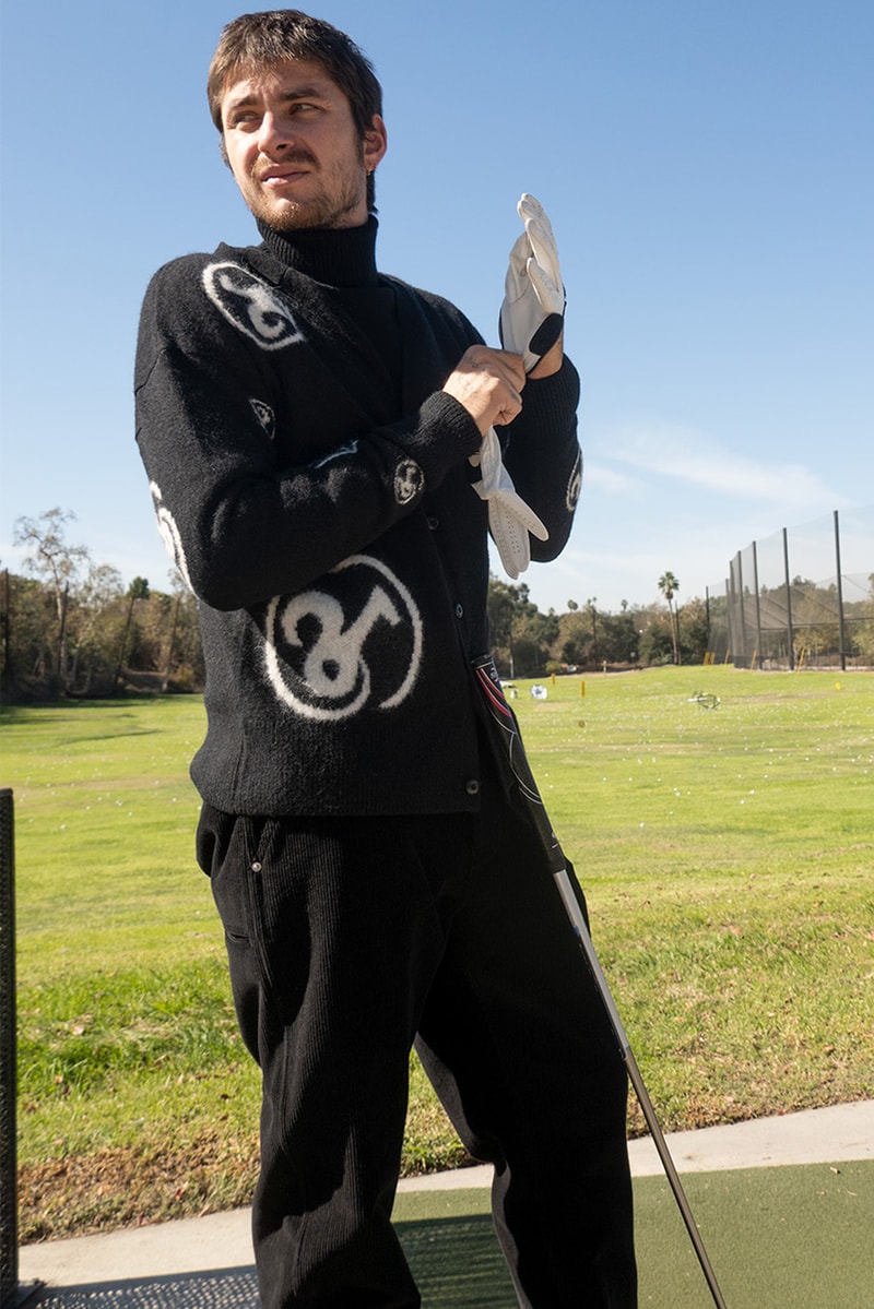 richardson magazine golf collection polo tee shirt cardigan bag hat beanie black white
