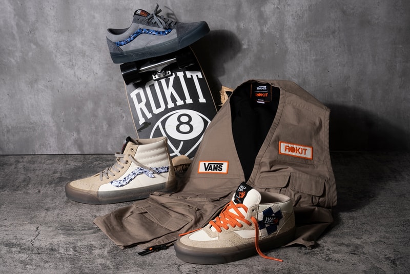 rokit vans old skool sk8 hi half cab центр лос-анджелеса дата выпуска информация список магазинов руководство по покупке фото цена цена