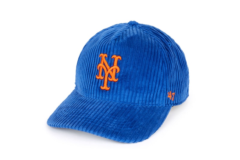 Rowing Blazers Recruits '47 for Retro Corduroy MLB Cap Capsule