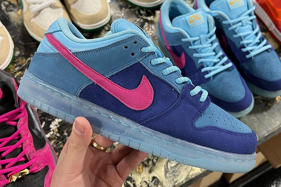 Pink and blue nike sneakers Clearance