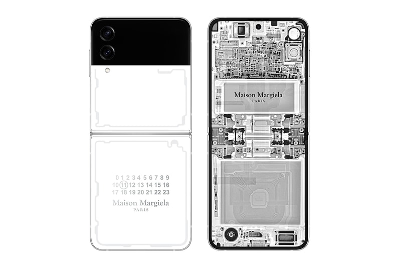 Samsung x Maison Margiela Galaxy Z Flip4 Maison Margiela Edition Mobile Phone Smartphone Haute Couture Technology First Look Price Release