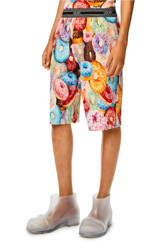 LOEWE Doughnuts Ribbed Tank Top and Shorts set funny Jonathan Anderson menswear
