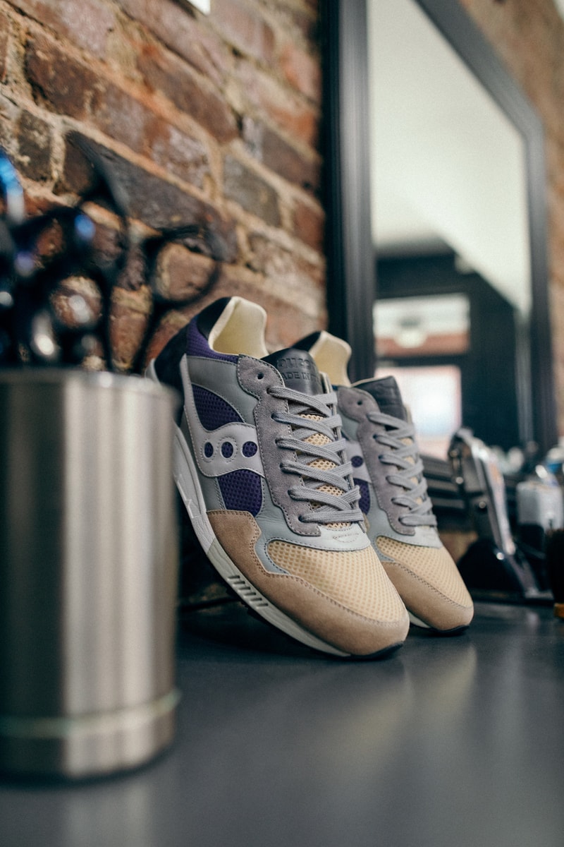 saucony Originals shadow 5000 made in italy leather suede forest green white navy craftsmanship 