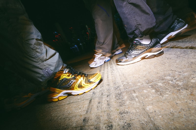 saucony originals progrid triumph 4 sneaker releases retro yellow chrome 