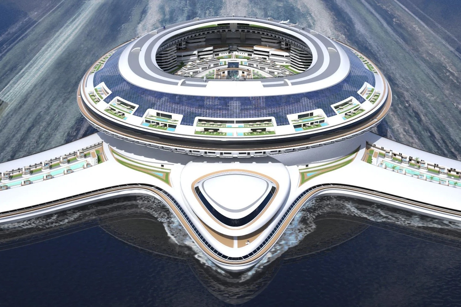 Lazzarini Design Studio Saudi Arabia Pangeos terayacht 8 billion usd floating city megaproject info 