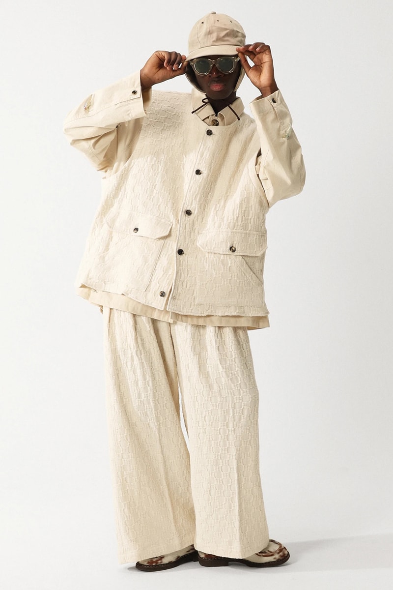 Sillage Fall 2022 Collection Harris Tweed Sashiko Garments Outerwear Nicolas Yuthanan Chalmeau Release Information Lookbook